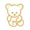 Teddy Bear embroidery design - free download