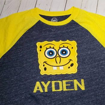SpongeBob embroidery design
