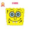 spongeBob applique embroidery design