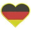 Heart Of Germany Machine Embroidery Design