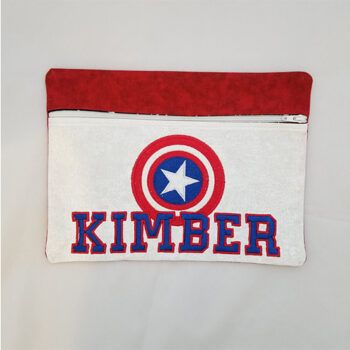 captain america embroidery design