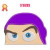Head Buzz Lightyear Machine Embroidery Design