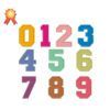 Numbers Applique Machine Embroidery Design