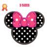 Minnie applique Machine Embroidery Design