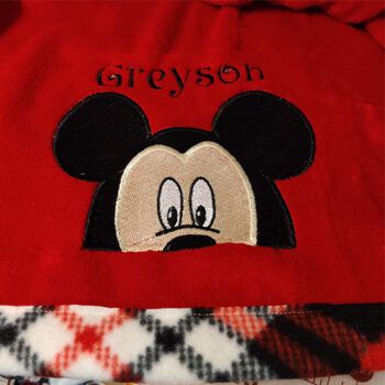 mickey mouse embroidery design