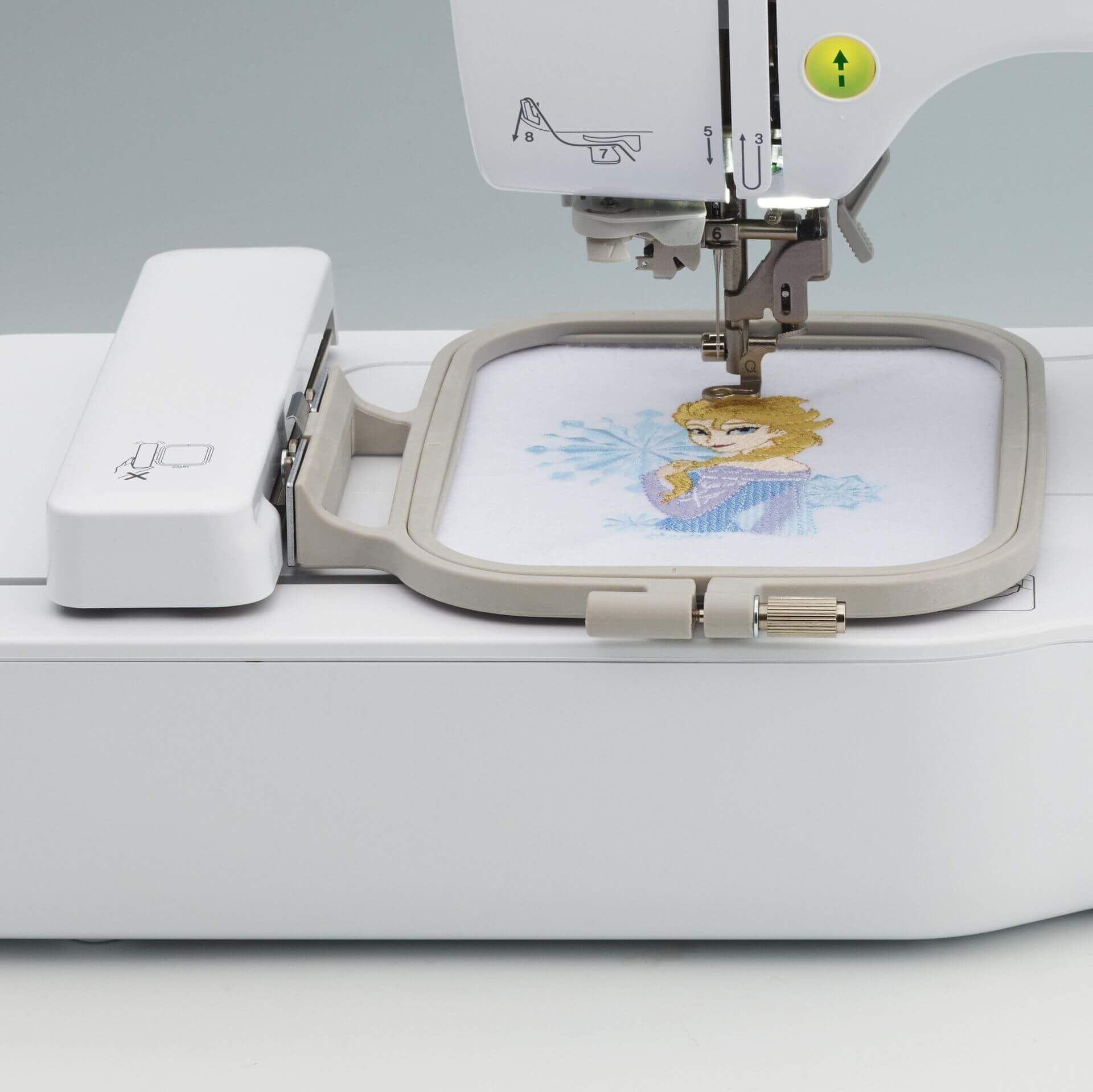brother PE550D embroidery machine