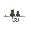 Cat Heart Love Machine Embroidery Design