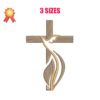 Dove Cross Machine Embroidery Design