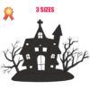 Halloween House Machine Embroidery Design