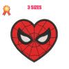 Spiderman Heart Machine Embroidery Design