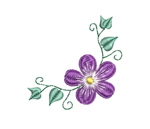 Flower 8 Machine Embroidery Design