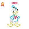 Donald Duck Machine Embroidery Design
