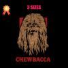 Chewbacca Face Machine Embroidery Design