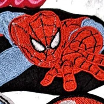 spiderman embroidery design