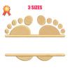 Baby Feet Machine Embroidery Design