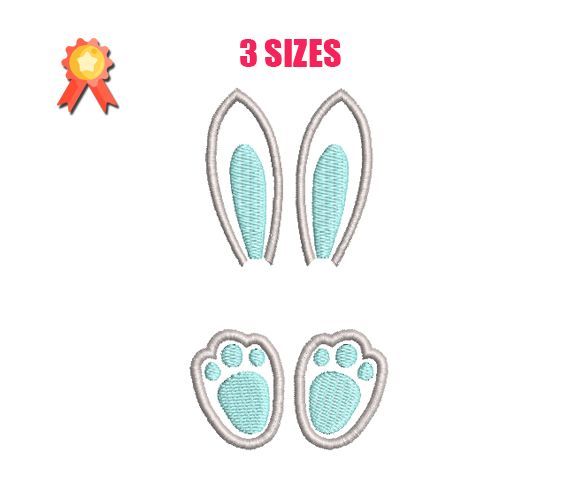 Bunny Machine Embroidery Design