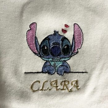 Lilo And Stitch embroidery design