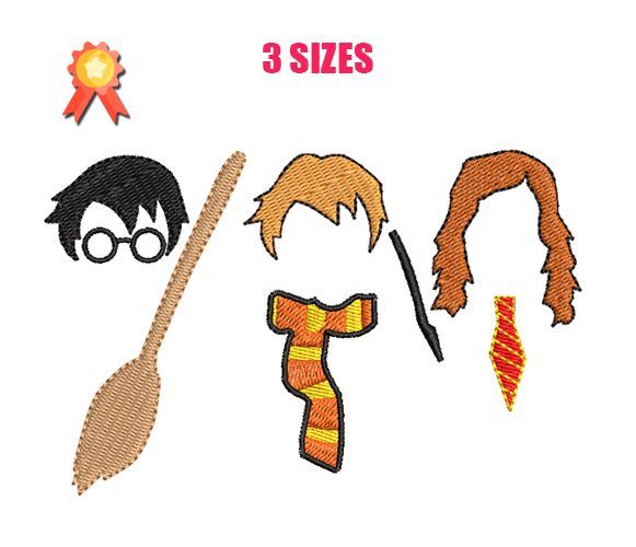 Harry Potter 14 Machine Embroidery Design