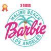 Barbie 3 Machine Embroidery Design
