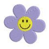 Happy Flower Machine Embroidery Design
