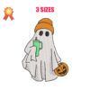 Funny Ghost Machine Embroidery Design