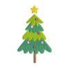 Christmas Trees 4 Machine Embroidery Design
