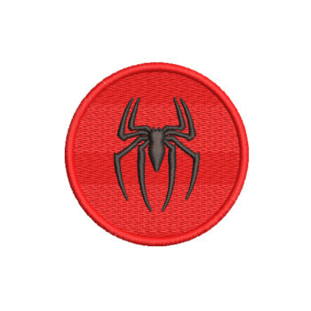 Spiderman Emblem 2 Machine Embroidery Design