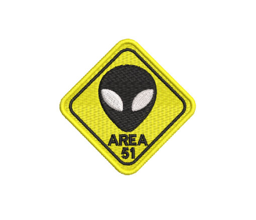 Area 51 Machine Embroidery Design