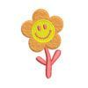 Happy Flower Machine Embroidery Design