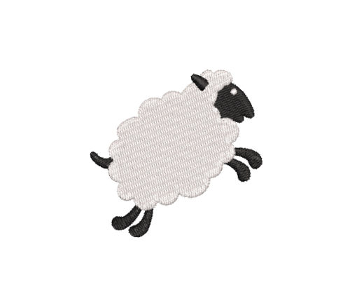 Sheep 5 Machine Embroidery Design