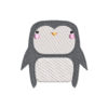 Cute Penguin Machine Embroidery Design