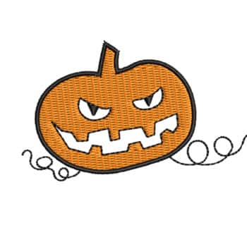 Pumpkin 4 Machine Embroidery Design