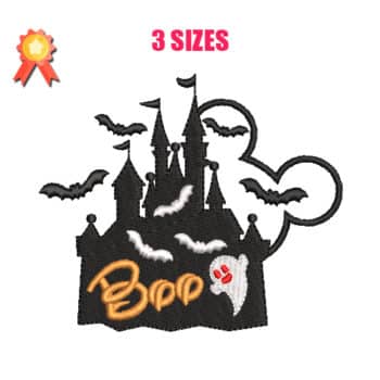 Disney Boo Machine Embroidery Design