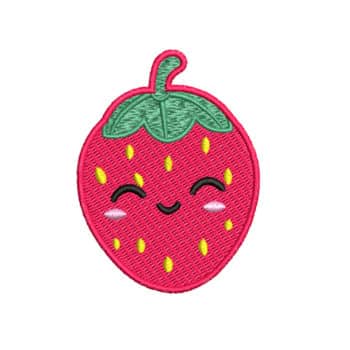 Strawberry 7 Machine Embroidery Design