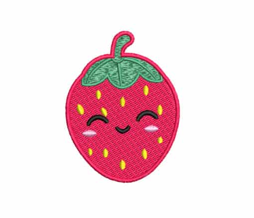 Strawberry 7 Machine Embroidery Design