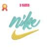 Nike 11 Machine Embroidery Design