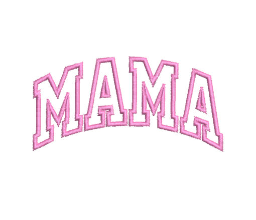 Mama 10 Machine Embroidery Design