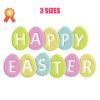 Happy Easter Machine Embroidery Design