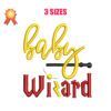 Baby Wizard Machine Embroidery Design