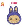 Labubu Face Machine Embroidery Design