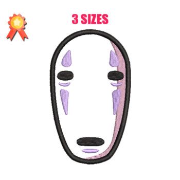 No Face Applique Machine Embroidery Design