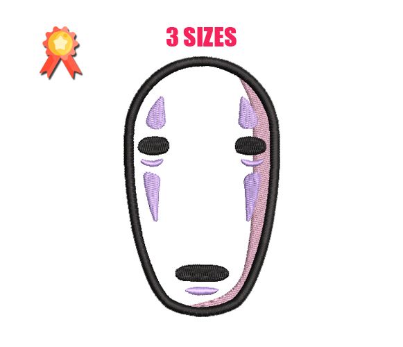 No Face Applique Machine Embroidery Design