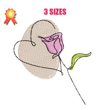 Flower 30 Machine Embroidery Design