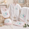 Baby Footprints Heart Machine Embroidery Design