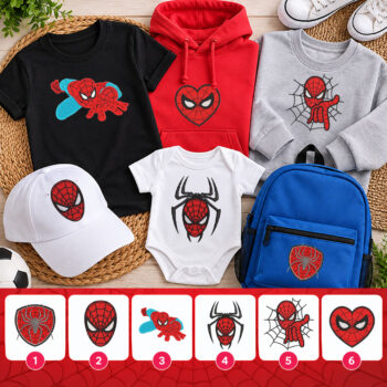 Spiderman Bundle – 6 Designs